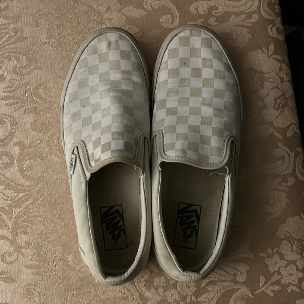 Vans size 10. White